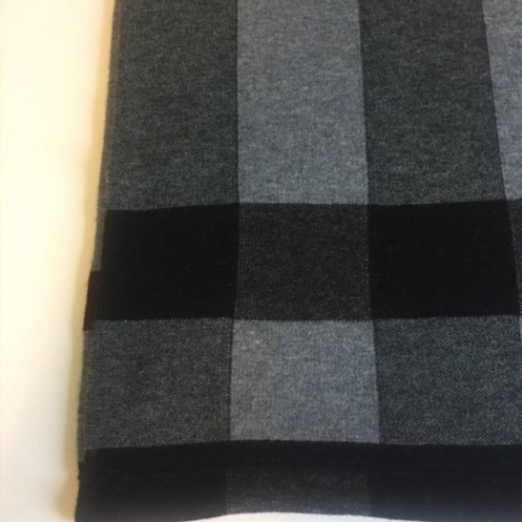 New MUNI Comforter Men’s Scarf Grey Black Burgundy - Picture 5 of 7